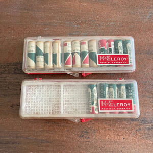 Vintage Lot 17 Leroy Tip Reservoir Technical Pen Cleaning Tip 61 0100-0c